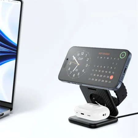 Беспроводное зарядное устройство WIWU Warrior 3 in 1