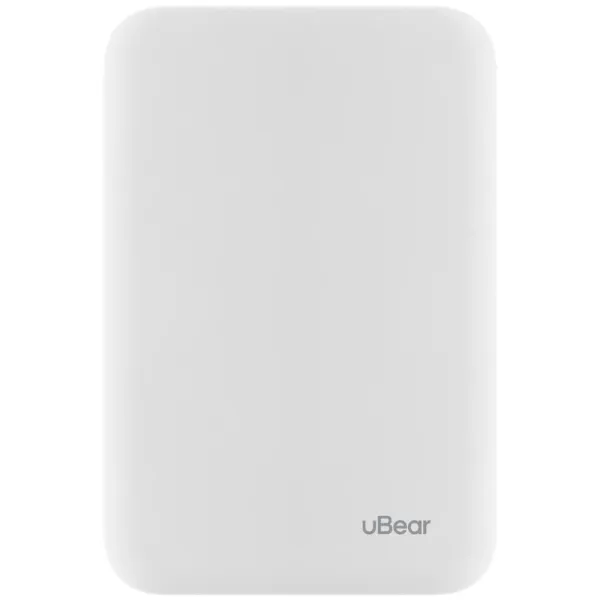 Внешний аккумулятор uBear Flow Magnetic Power bank 5000mAh, PD20W, белый