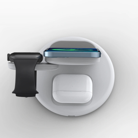 Беспроводное зарядное устройство WIWU Wireless Charger 3 in 1